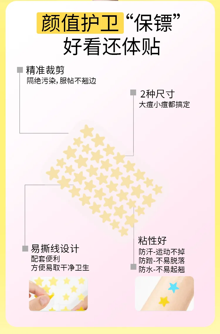 星星痘痘贴OEM代加工详情图4