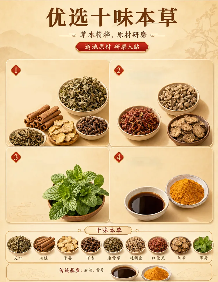 颈肩腰腿保健贴批发详情图5
